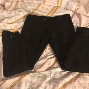Sparkly leggings